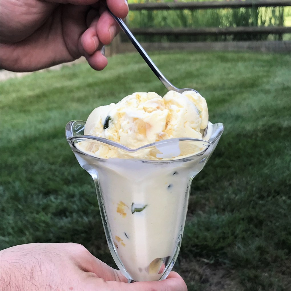 Grilled Pineapple-Jalapeno Ice&nbsp;Cream