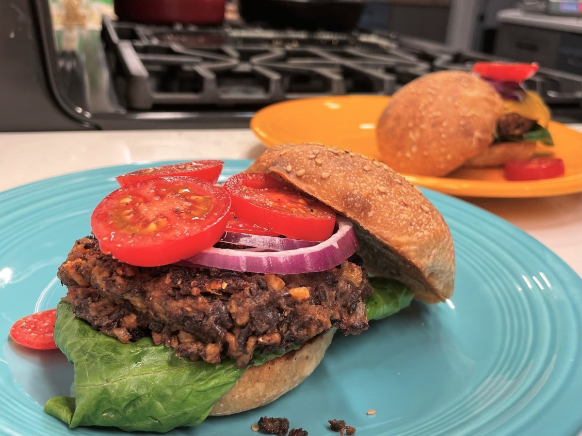 Vegan Black Bean&nbsp;Burger