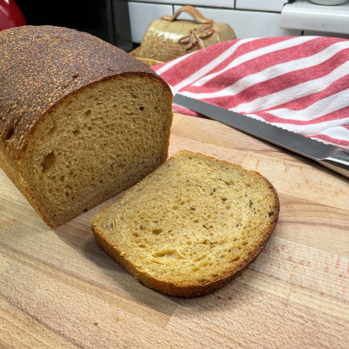 Sourdough Pumpkin Rye Sandwich&nbsp;Loaf